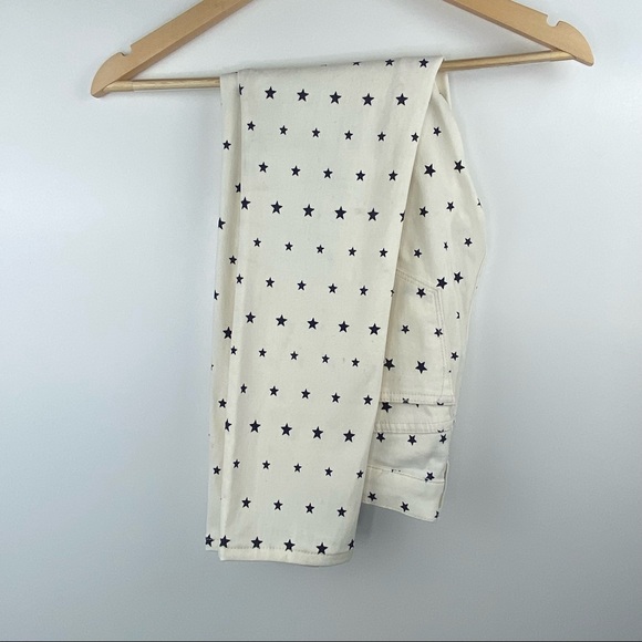 JCREW 8” Rise Toothpick Jeans in Mini Stars - Picture 3 of 12